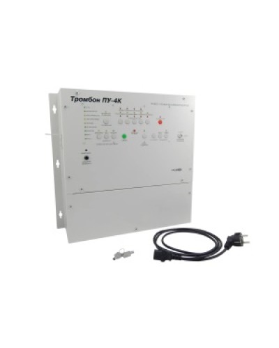 Прибор управления Тромбон ПУ-4К (200 Вт) в Красногорске 19 оборудование (рэковое/стоечное) Тромбон Pintop.ru