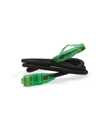 Патч-корд Hyperline PC-LPM-UTP-RJ45-RJ45-C6a-1M-LSZH-BK в Красногорске Патчкорды (медные) Pintop.ru