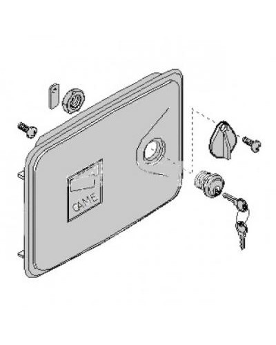Дверца замка разблокировки FERNI Came 119RID136 в Красногорске Запчасти для шлагбаумов и автоматики Pintop.ru